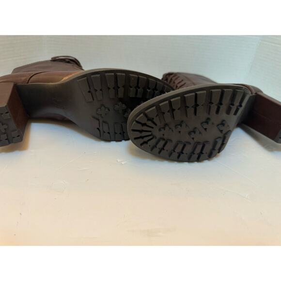 Naturalizer Women's Callie Lace Up Heeled Bootie Brown size 10 M new brown - Picture 4 of 8